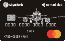 Altyn Bank дебетовая карта Nomad Club