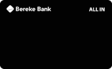 Bereke Bank дебетовая карта ALL IN