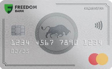 Freedom bank дебетовая карта Invest card